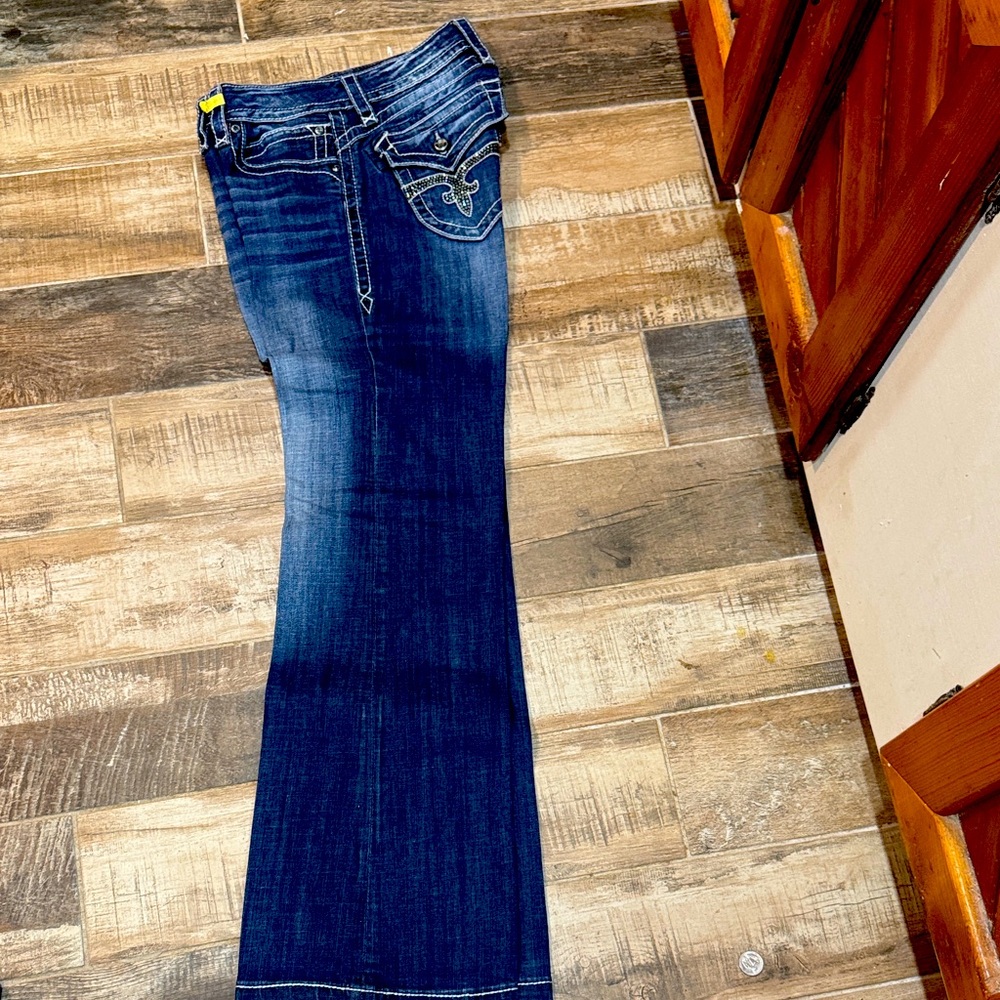 Rock revival jeans 31 Scarlett wide leg made for the buckle